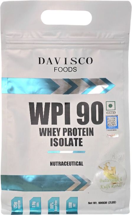 davisco foods WPI 90 Isolate Whey Protein with Digestive Enzyme Build Lean Muscle 25g Protein Whey Protein-picture-12