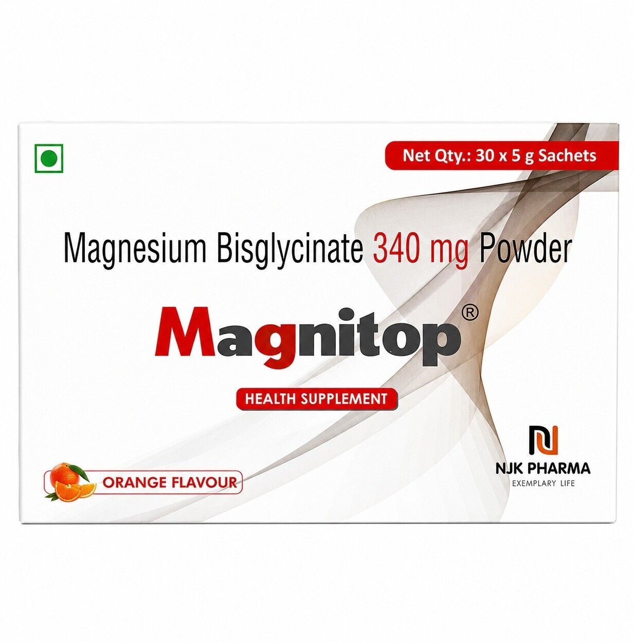 magnitop Magnesium Health Supplement Bis-glycinate 340mg Powder Pack (30Sachets) Protein Blends-picture-39