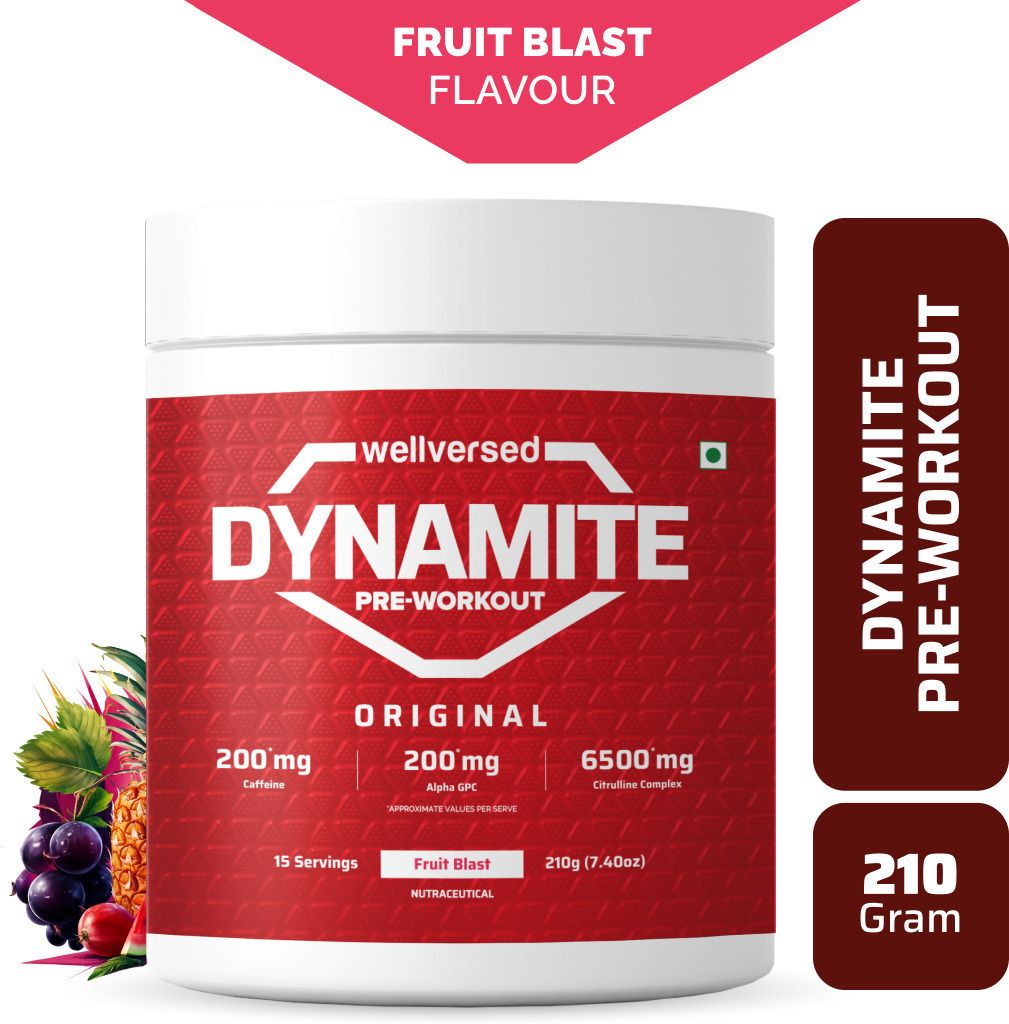 wellversed dynamite Pre-Workout (210g, 15 Servings) | Unleash Explosive Energy Pre Workout-picture-10