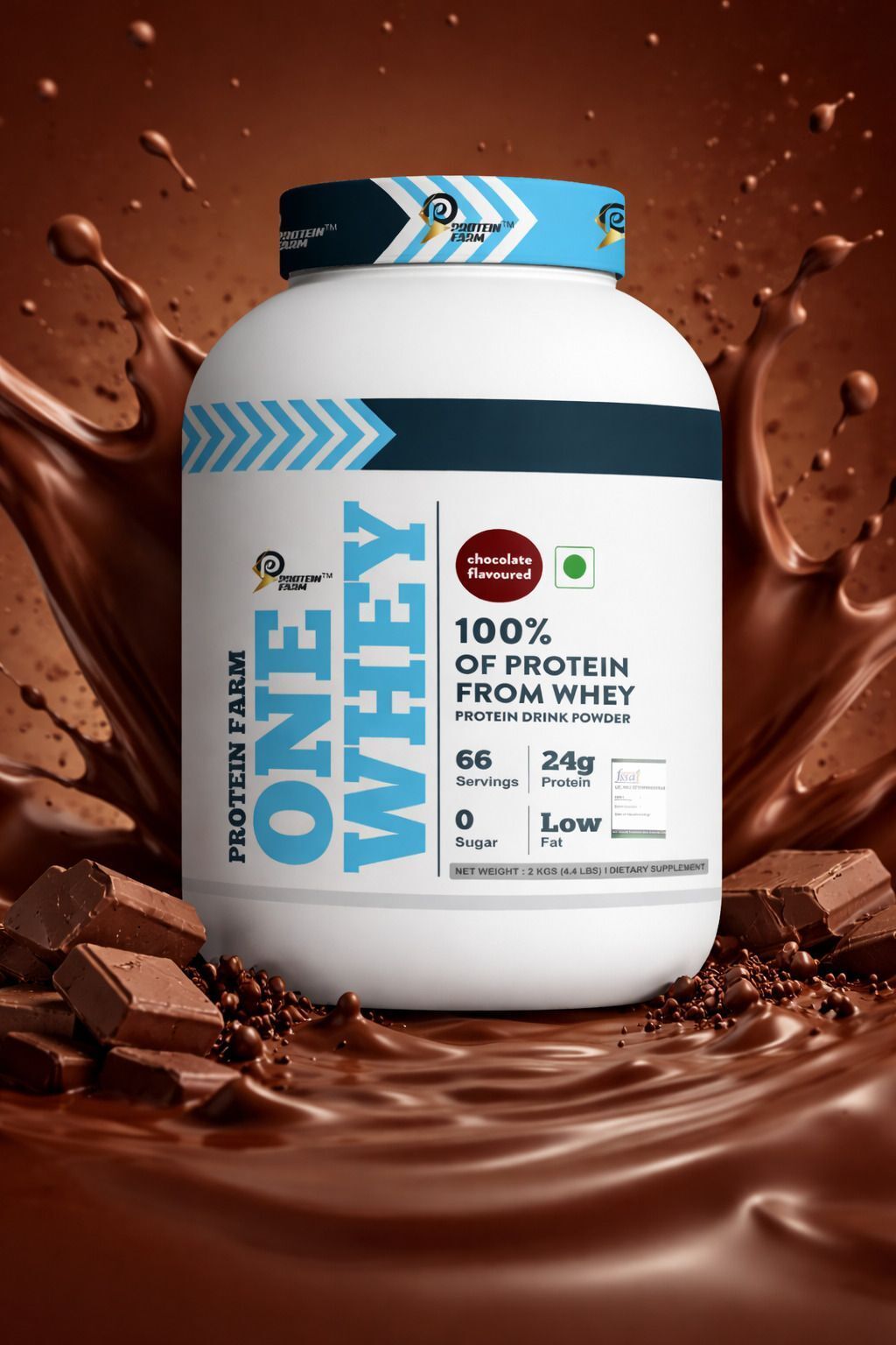 ONE WHEY Protein Power | Blend of Whey Concentrate , whey isolate) Whey Protein-image-40