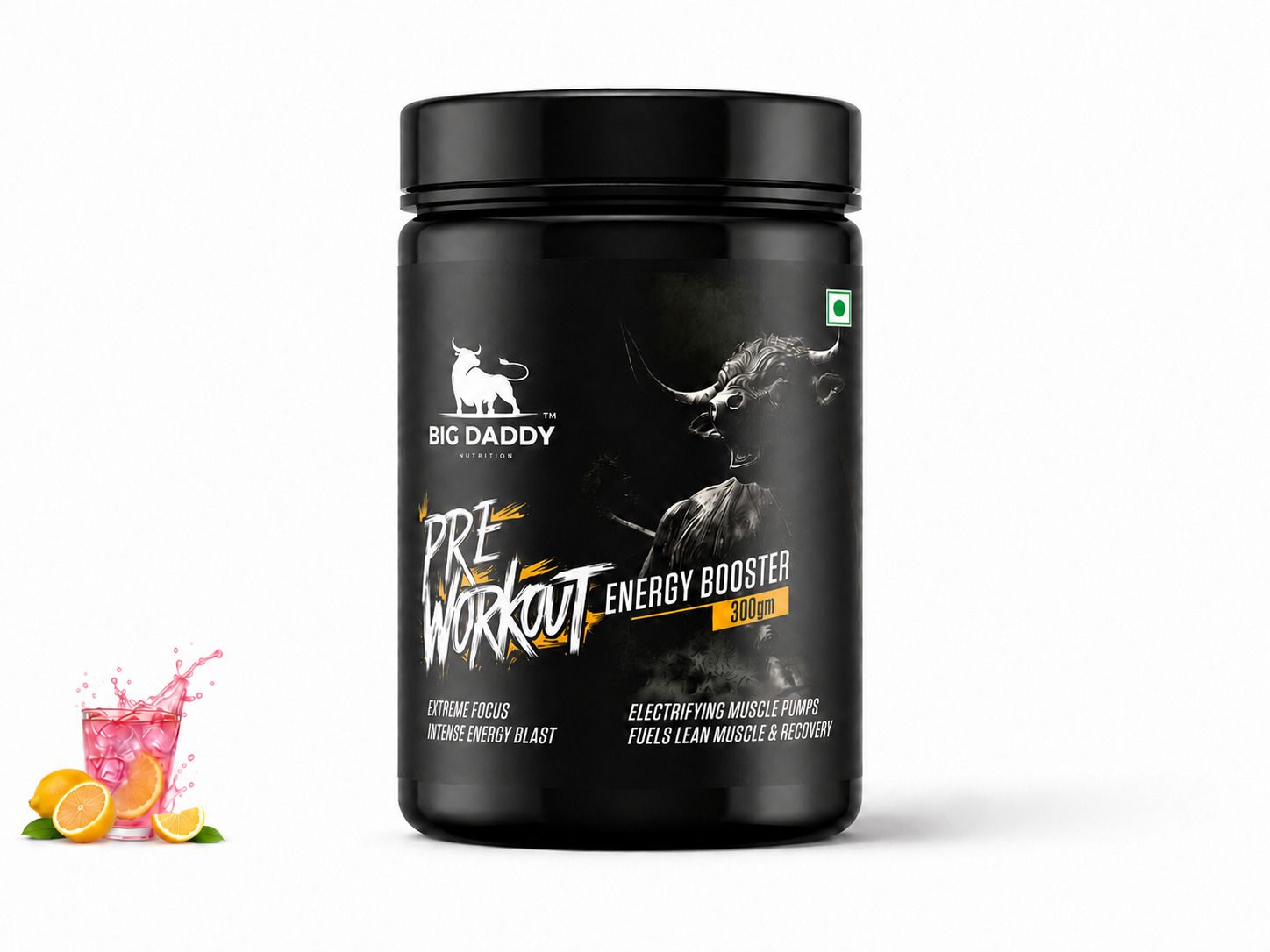 Pre Workout Energy Booster for Energy, Focus & Muscle Pump Support, 5 serving Pre Workout-image-3