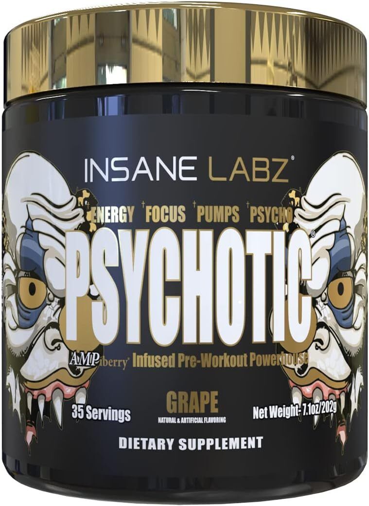 insane labz Psychotic Gold Grape Flavor Pre Workout-picture-43