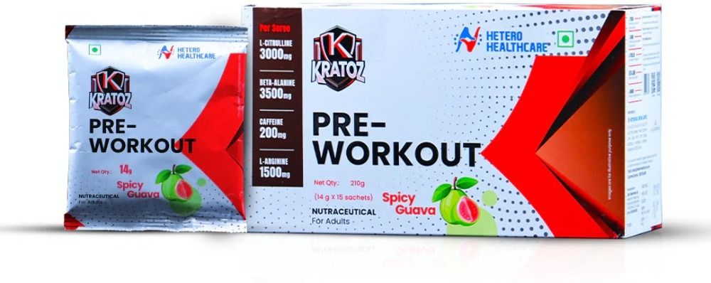 kratoz Pre Workout Supplement for Men & Women- Pack of 1 ( 15 Sachets) Pre Workout-picture-28