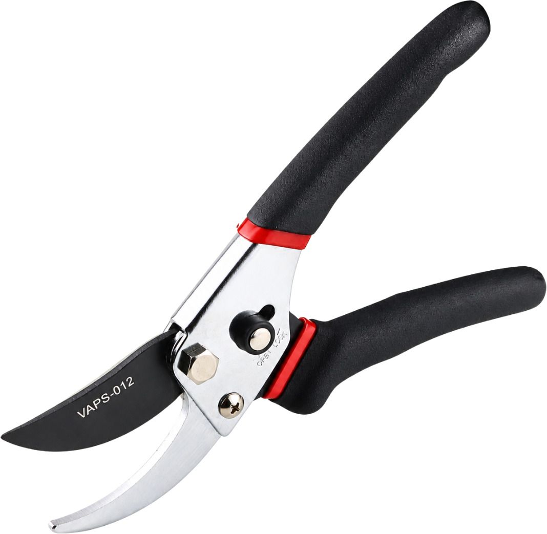 Professional Heavy Duty Bypass Garden Pruner For Flowers, Plants & Shrubs High Carbon Steel Blade, Non Slip, Safety Lock Bypass Pruner-image-7