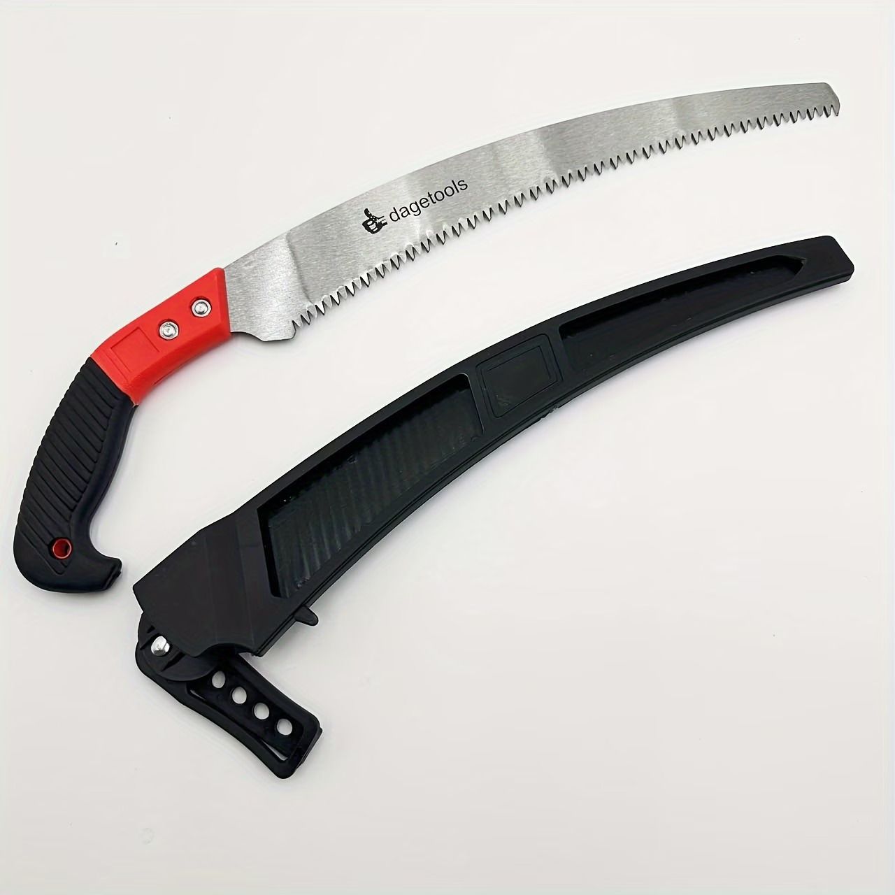 Havy Duty Wood Cutter Saw | Tree Cutting Tools | Aari Wood Cutting Pruning Saw With Black Cover Bypass Pruner-image-45