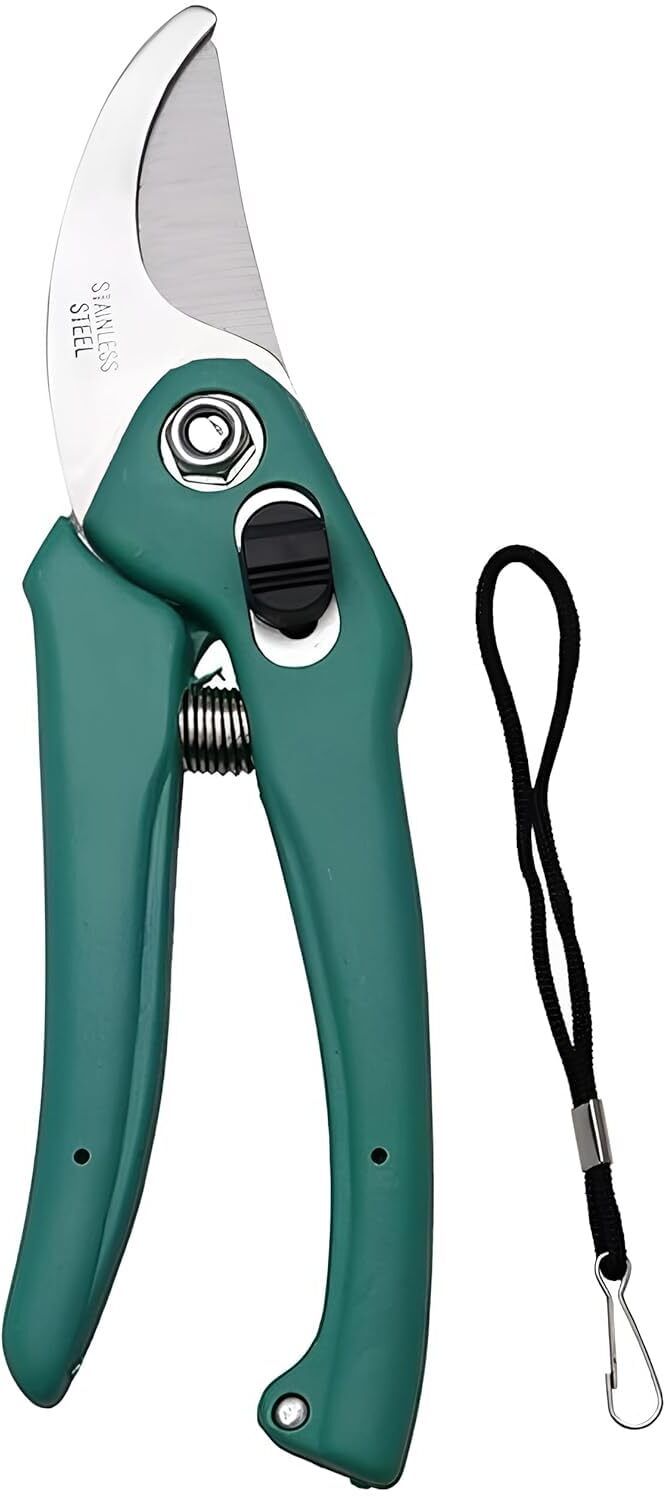 Hand Pruner Cutter - 1 Pc (Steel Blades) Heavy Duty Gardening Cutter Tool Hand Pruner Cutter - 1 Pc (Steel Blades) Heavy Duty Gardening Cutter Tool Bypass Pruner-image-4