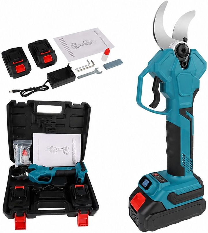 21V Cordless Electric Pruning Shears 21V Cordless Electric Pruning Shears Bypass Pruner-image-1