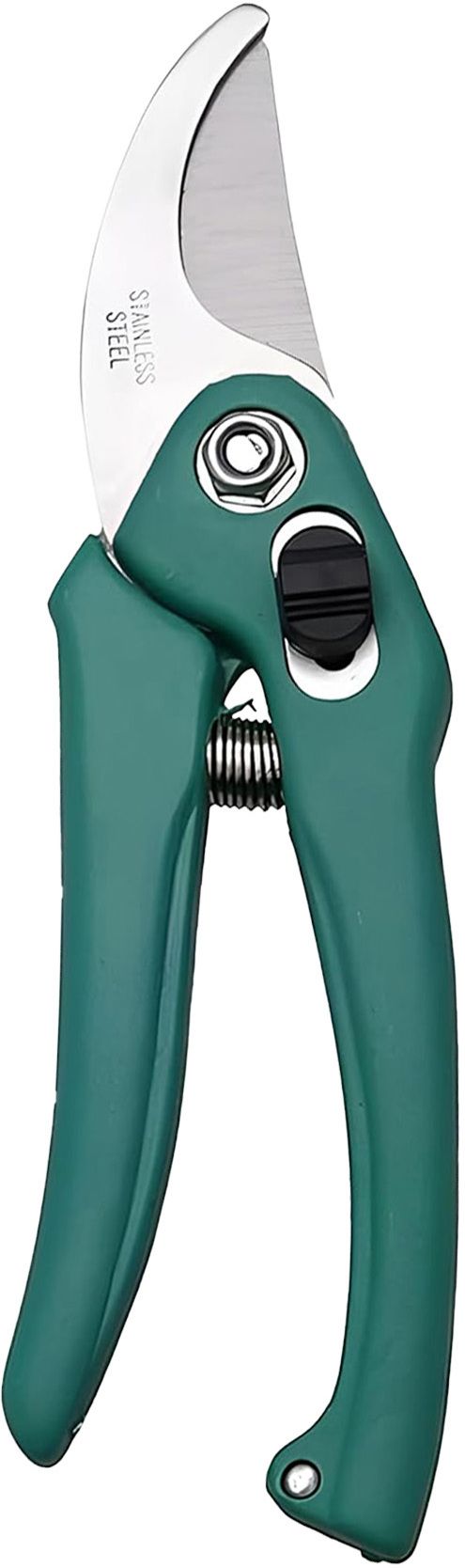 Pruning Scissors/Shear Pruners Cutter Curved Sharp Stainless Steel Blade Hand Pruner Cutter | Heavy Duty Gardening Cutter Tool | With Safety Lock Bypass Pruner
