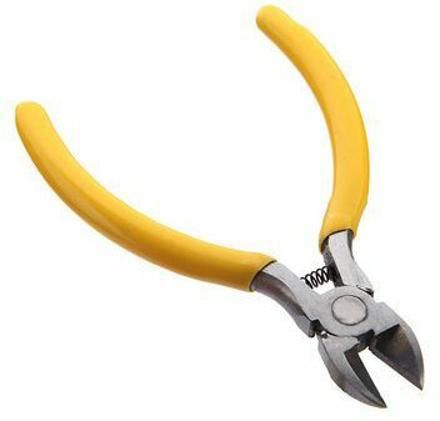 Garden Electrical Repair Tool Hard Cutting Plier Yellow Side Wire Cutter Plier Garden Electrical Repair Tool Hard Cutting Plier Yellow Side Wire Cutter Plier Ratchet Pruner-image-8
