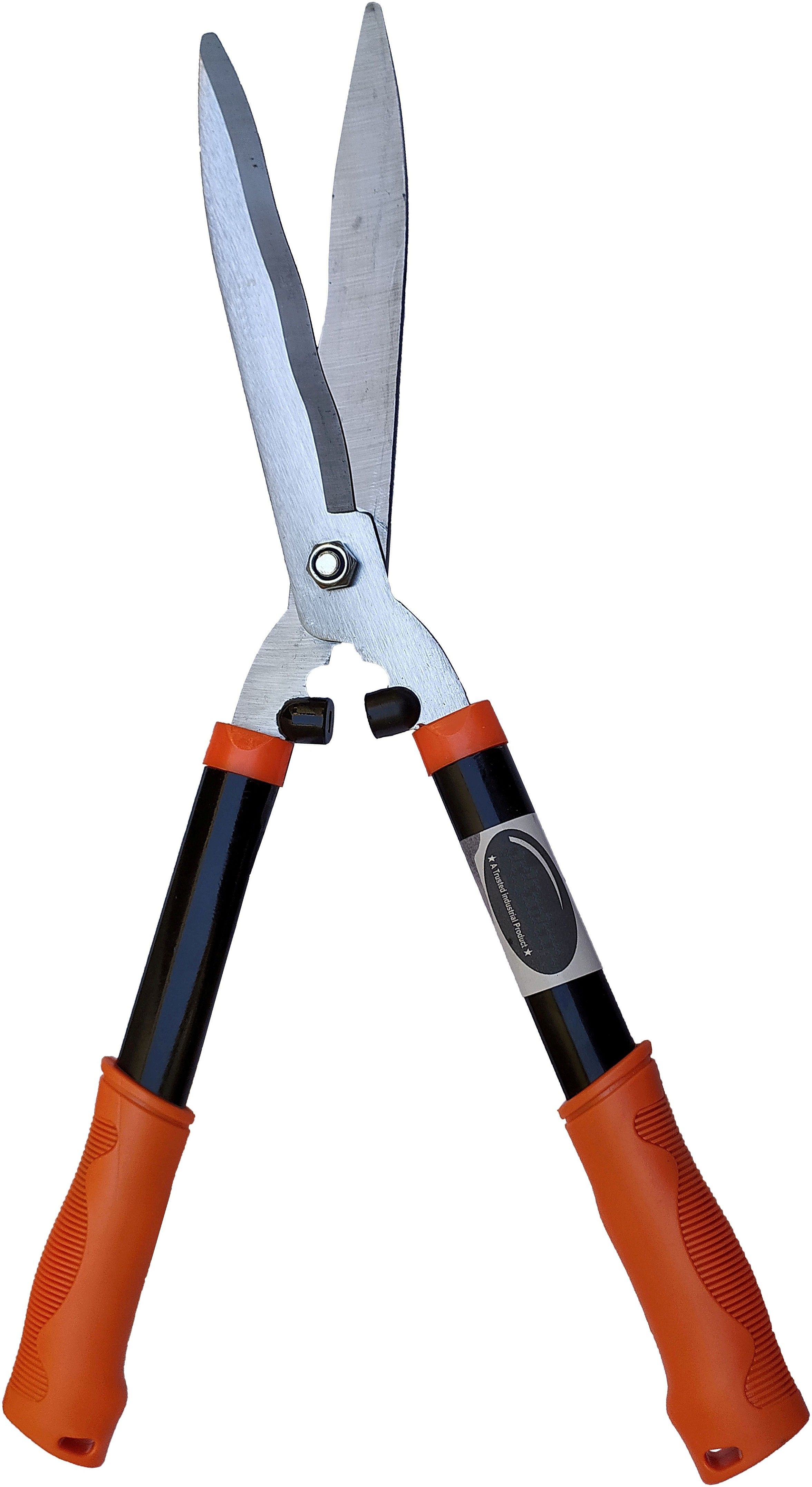 inditrust Orange Hedge Shear ( 52.5CM ) Hedge shear for Small Tree cutter , Bypass Pruner-picture-15