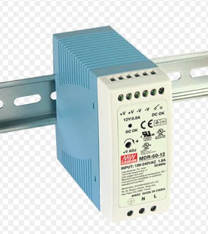 Mean Well power supply, MDR-60-15, 60 watt, 15 valt, 4 A, Din rail 60 Watts Computer PSU with 0 SATA Cables-image-16