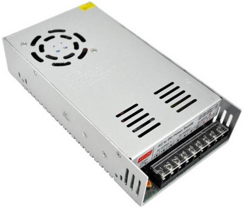 GoodsBazaar Amp DC Output Power Supply, Metal Case Type Power Supply 360 Watts PSU