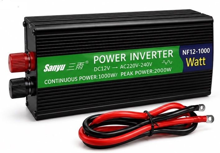 sg flash high quality 1000w power inverter, dc 12v to ac 220–240v 1000 watts computer psu with 2 sata cables