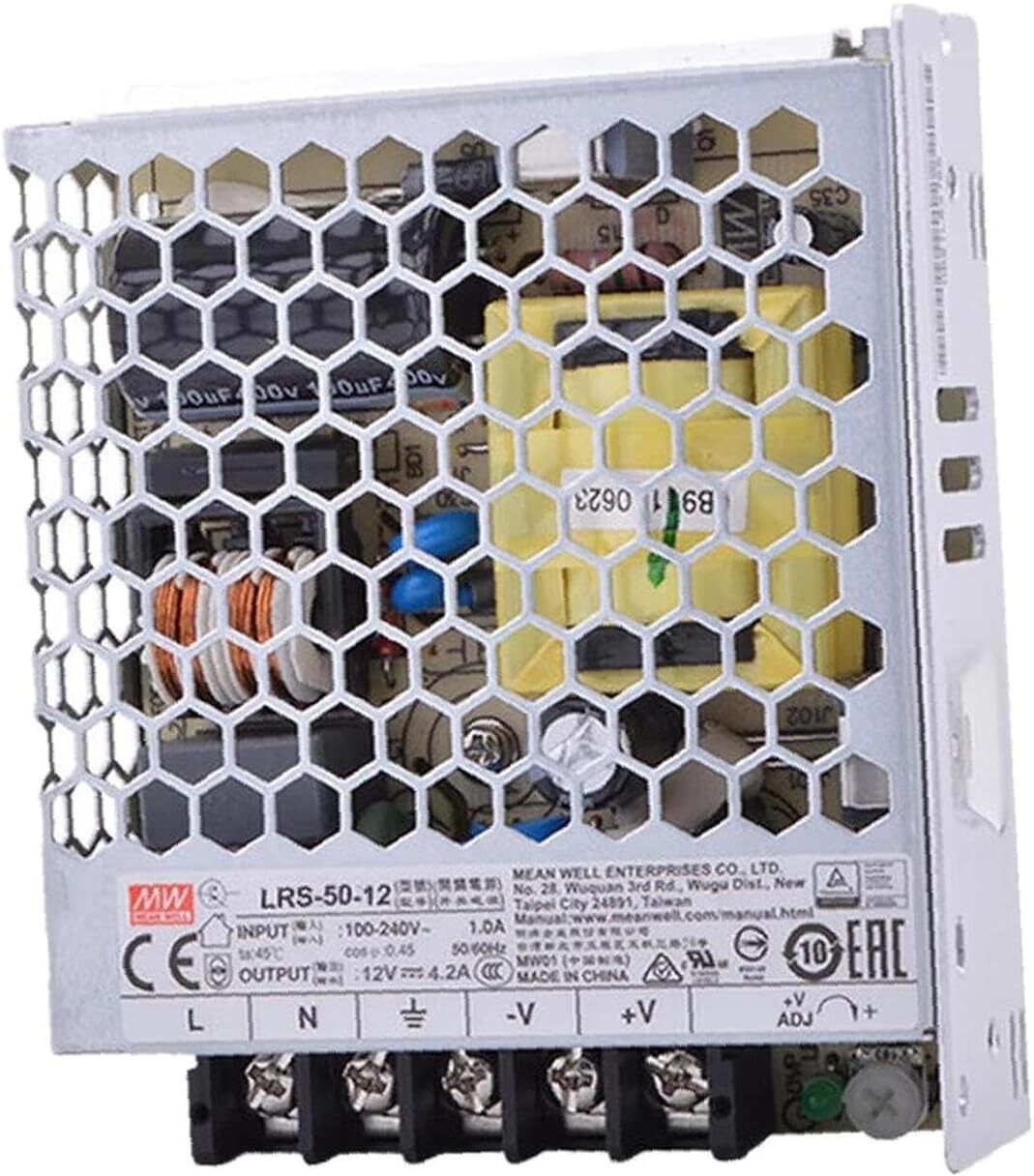 Mean Well LRS-50-12 50 Watts Computer PSU with 0 SATA Cables-image-39