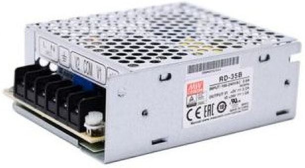 Mean Well Dual SMPS, 5V/2.2A 24V/1A, RD-35A, panel mount 35 Watts Computer PSU with 0 SATA Cables-image-20