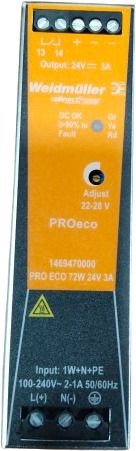 Weidmuller Pro eco 72W 24 V DC 3 amp 72 Watts Computer PSU with 0 SATA Cables-image-33