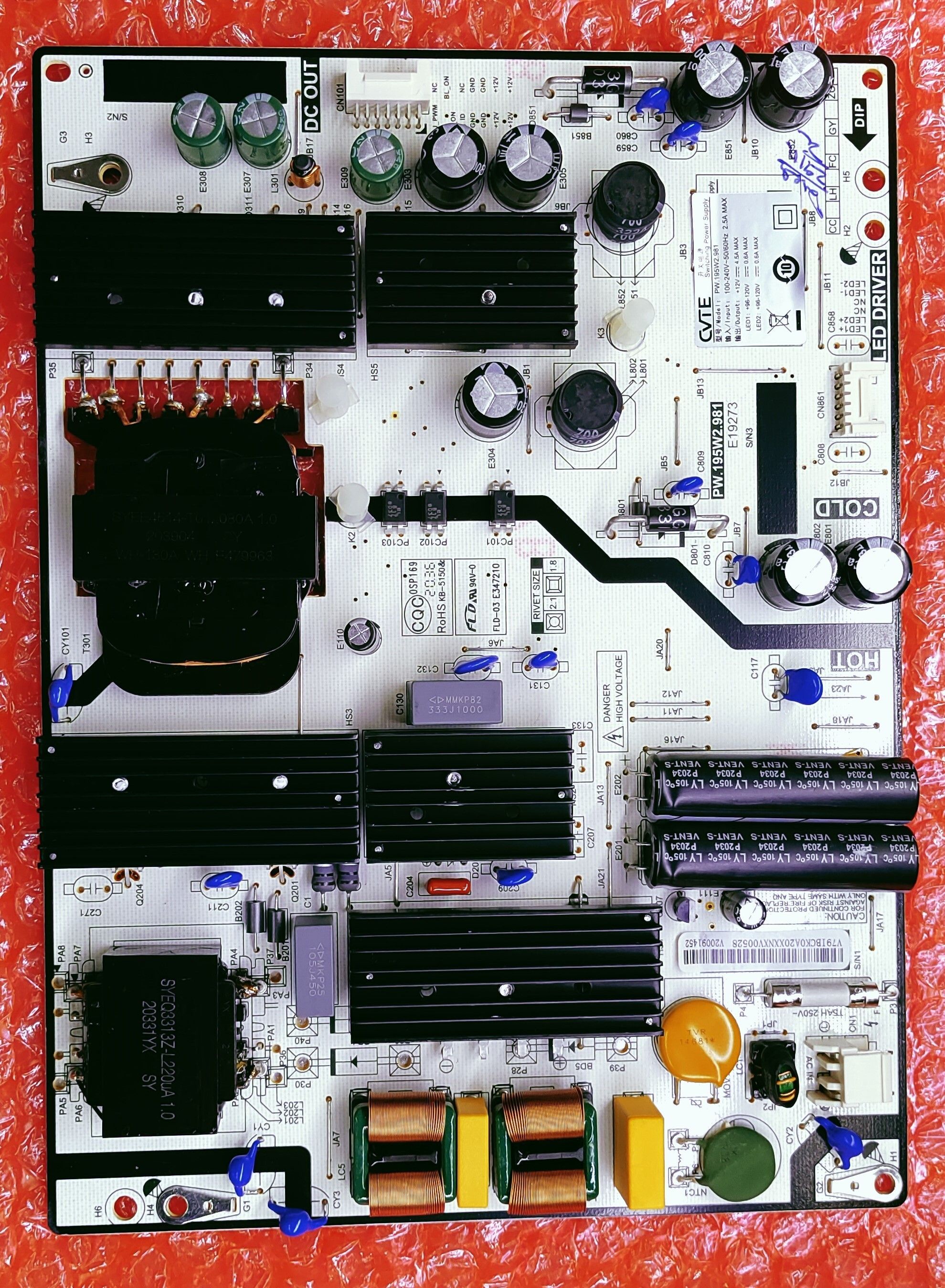 Epartindia L65M5-5SIM LED TV New Power Supply Board 80 Watts Server PSU with 0 SATA Cables-image-35