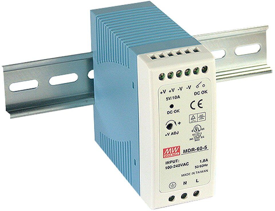 Mean Well MDR-60-12 60 Watts Computer PSU with 0 SATA Cables-image-6