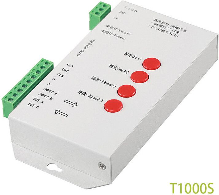 Brilights DC5-24V LED Pixel Controller T1000S 60 Watts Computer PSU with 3 SATA Cables-image-20