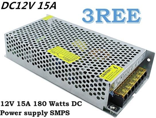 3REE PREMIUM QULITY 12V 15A 180W Switch Power Supply 180 Watts Computer PSU with 2 SATA Cables-image-29