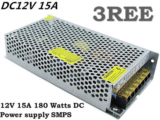 3REE HIGH QULITY 12V 15A 180W Switch Power Supply 180 Watts Computer PSU with 2 SATA Cables-image-9