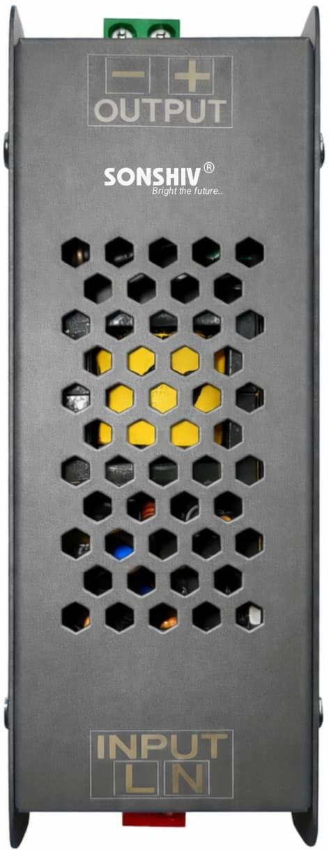 SONSHIV 12V 10A SMPS CONTROLLER 60 Watts Computer PSU with 3 SATA Cables-image-8