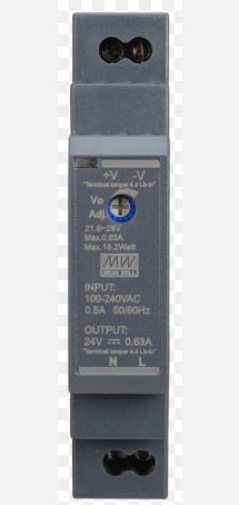 Mean Well power supply, HDR-15-24, 15 watt, 24 valt, 630 mA, Din rail 15 Watts Computer PSU with 0 SATA Cables-image-37