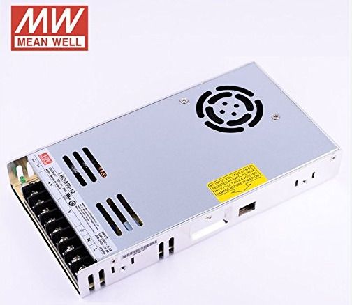 Mean Well SMPS, 12 Valt, 29 AMP, LRS-350-12, panel mount 200 Watts Computer PSU with 0 SATA Cables-image-32