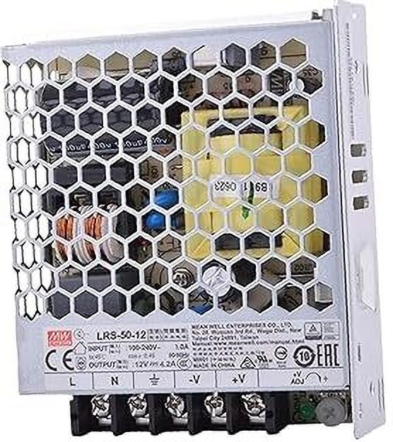 Mean Well Industrial SMPS , 12 Volt 4.2 amp , LRS-50-12 Power supply 50 Watts Computer PSU with 0 SATA Cables-image-49