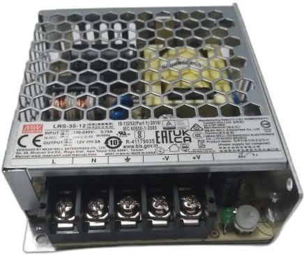Mean Well Smps , LRS-35-12 , 12 Volt 3 amp panel mount 35 Watts Computer PSU with 0 SATA Cables-image-48
