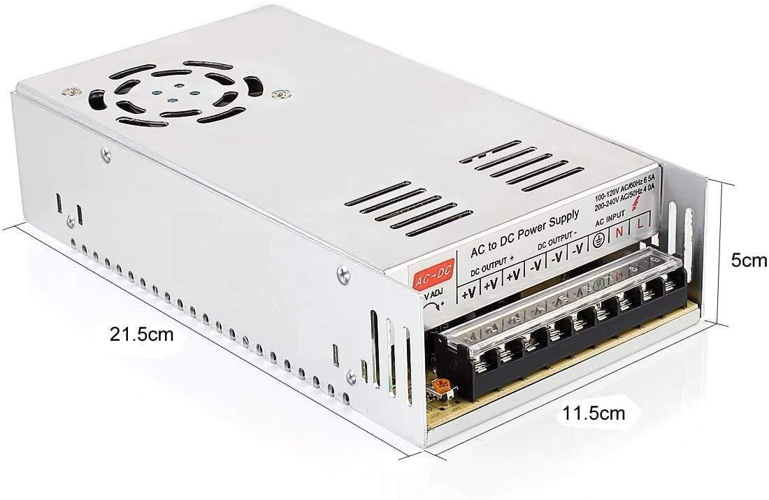 ARGUS by Trinity 12V-30A-360W 360 Watts Computer PSU with 9 SATA Cables-image-5