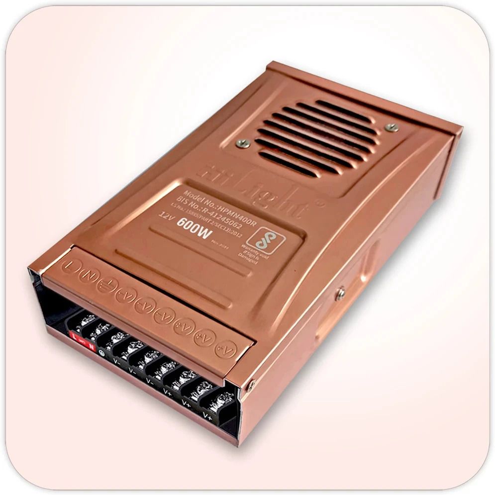 Hilight Rainproof 12V 600W (50Amp) DC Power Supply for LED Strip Light, CCTV, Signage 600 Watts PSU-image-13