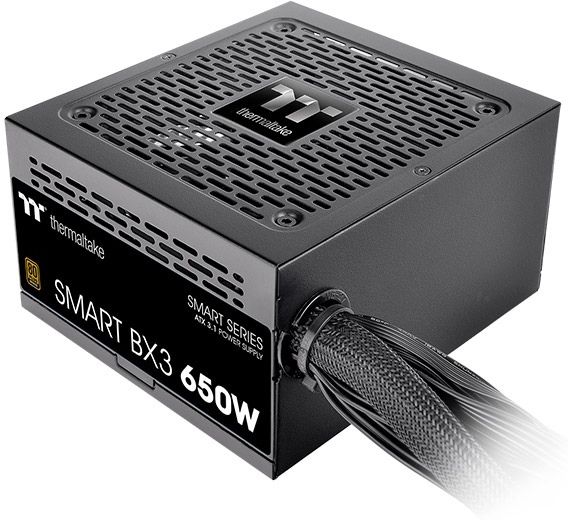 Thermaltake Smart BX3 80 PLUS Bronze 650 Watts Gaming PSU with 4 SATA Cables-image-8