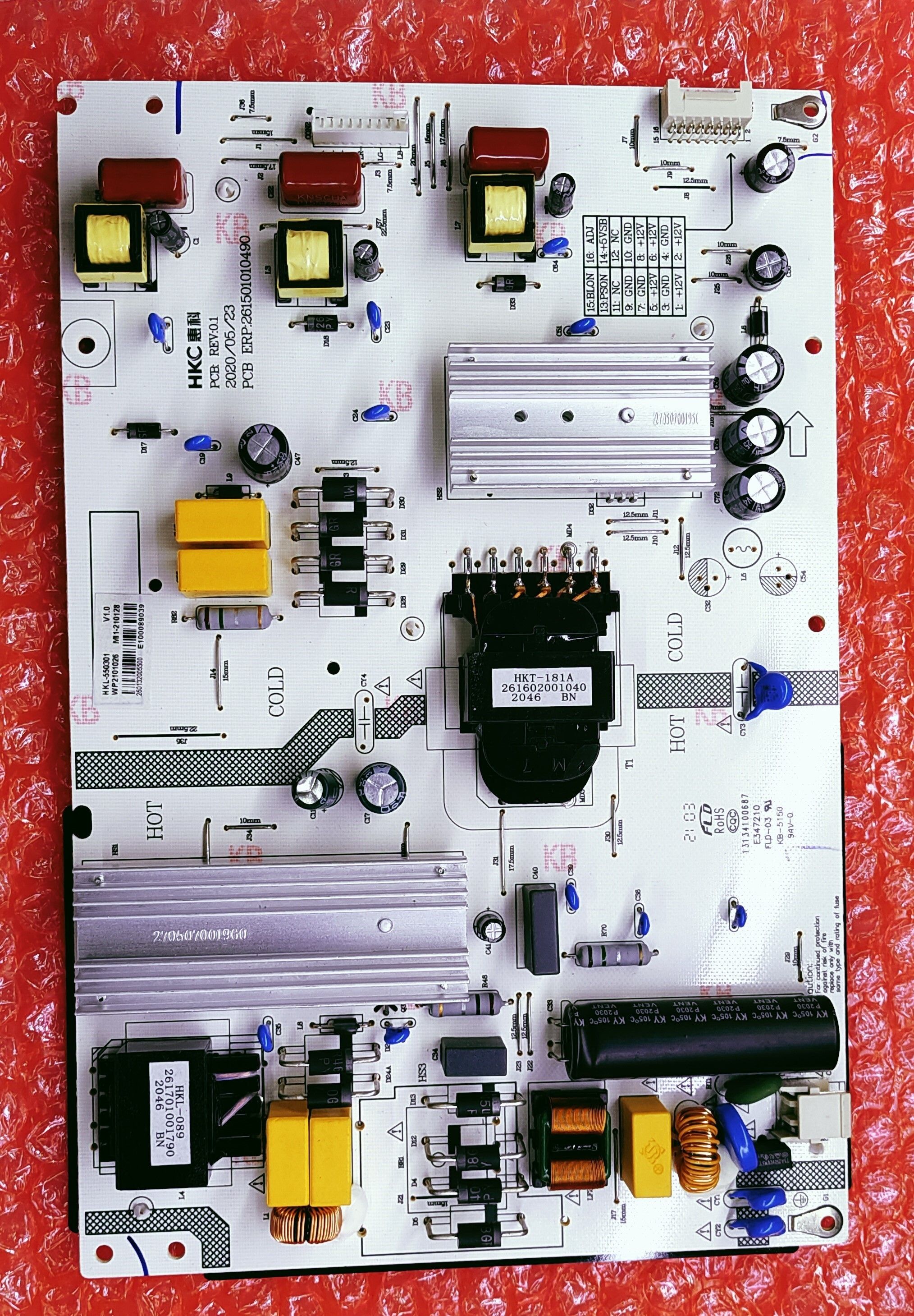 Epartindia RMV2001 55 inch Q led TV New Power Supply Board 60 Watts Computer PSU with 0 SATA Cables-image-8