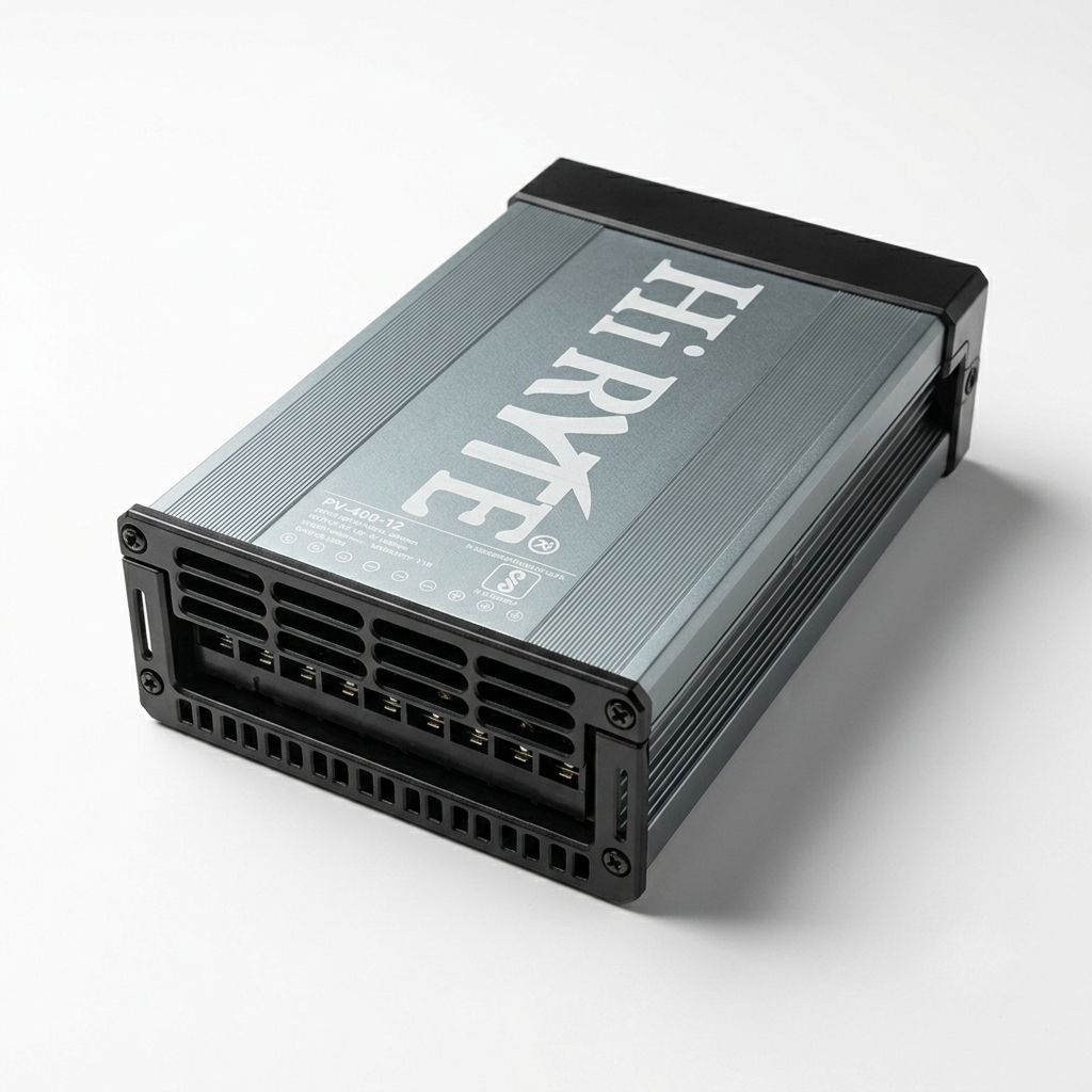 ImpactMedia (HiRyte 12V 400W SMPS) for LED Module, CCTV, Indoor & Outdoor Lighting Project 400 Watts Computer PSU with 3 SATA Cables-image-18