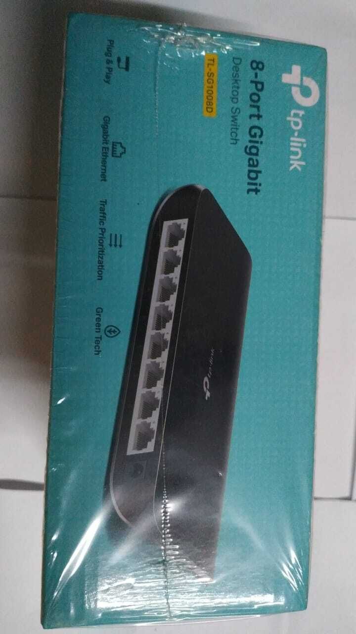 T P LINK TP-LINK TL-SG1008D 8 PORT SWITCH 12 Watts PSU
