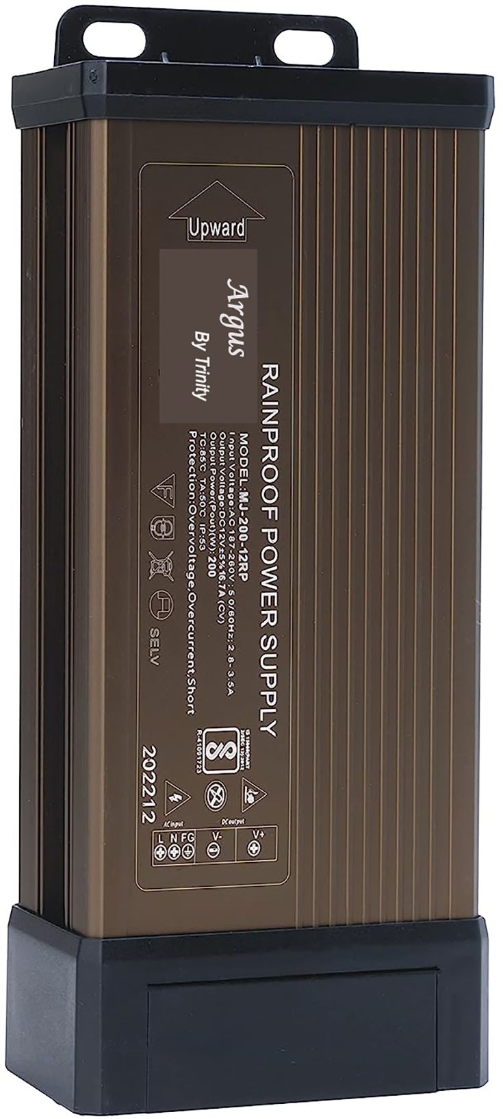 SHREE INDUSTRIESS 12V - 200Watt Raniproof 200 Watts PSU