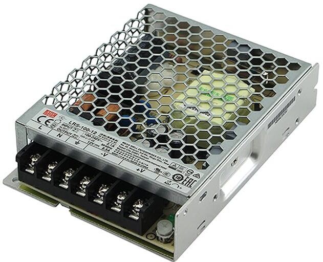 TECHNEXA Men Well LRS-100-12 Switching Power Supply, Single Output, 12V, 8.5A, 100W 100 Watts Computer PSU with 0 SATA Cables-image-29