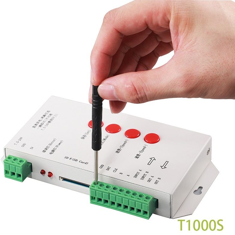 Brilights T1000S Controller for WS2811 LED Strips 60 Watts Computer PSU with 3 SATA Cables-image-38