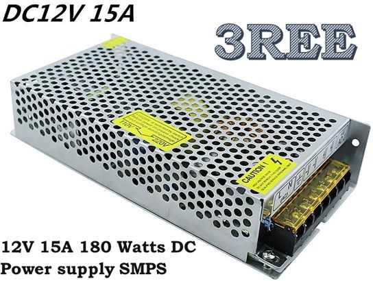 3REE PREMIUM 12V 15A 180W Switch Power Supply 180 Watts Computer PSU with 2 SATA Cables-image-29