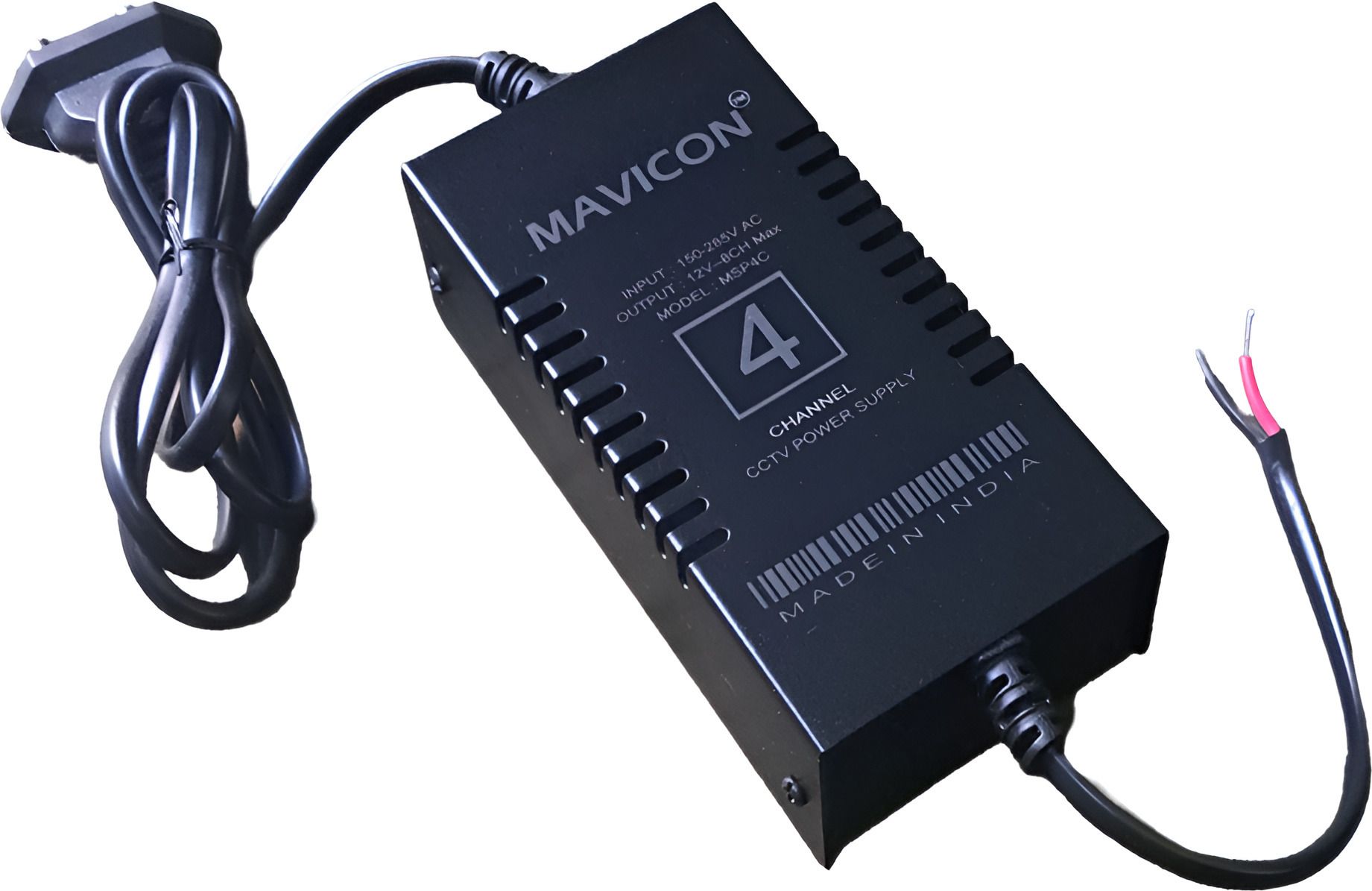 MAVICON 4 channel cctv smps power supply 12v 5a 60w cctv smps for 4 camera adapter 60 Watts PSU-image-36