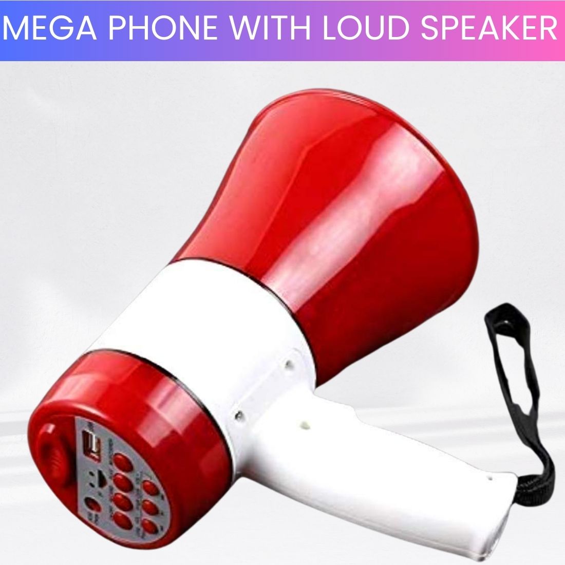 guggu Portable Handheld Megaphone for Announcement with Recorder, USB and MemoryXT2 Portable Handheld Megaphone for Announcement with Recorder, USB and MemoryXX2 Outdoor PA System-picture-46