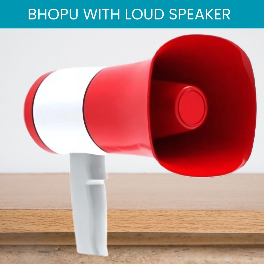 syara Bhopu Portable Megaphone, Siren Loudspeaker Function & Long Battery LifeVT269 Bhopu Portable Megaphone, Siren Loudspeaker Function & Long Battery LifeVU269 Outdoor PA System-picture-26