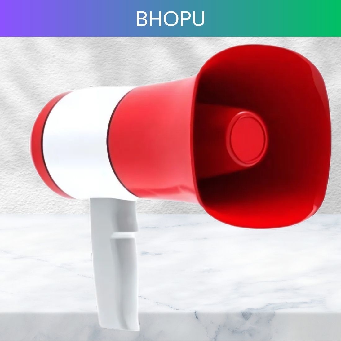 clairbell Bhopu Portable Megaphone, Siren Loudspeaker Function & Long Battery LifeZT446 Bhopu Portable Megaphone, Siren Loudspeaker Function & Long Battery LifeZI446 Outdoor PA System-picture-35