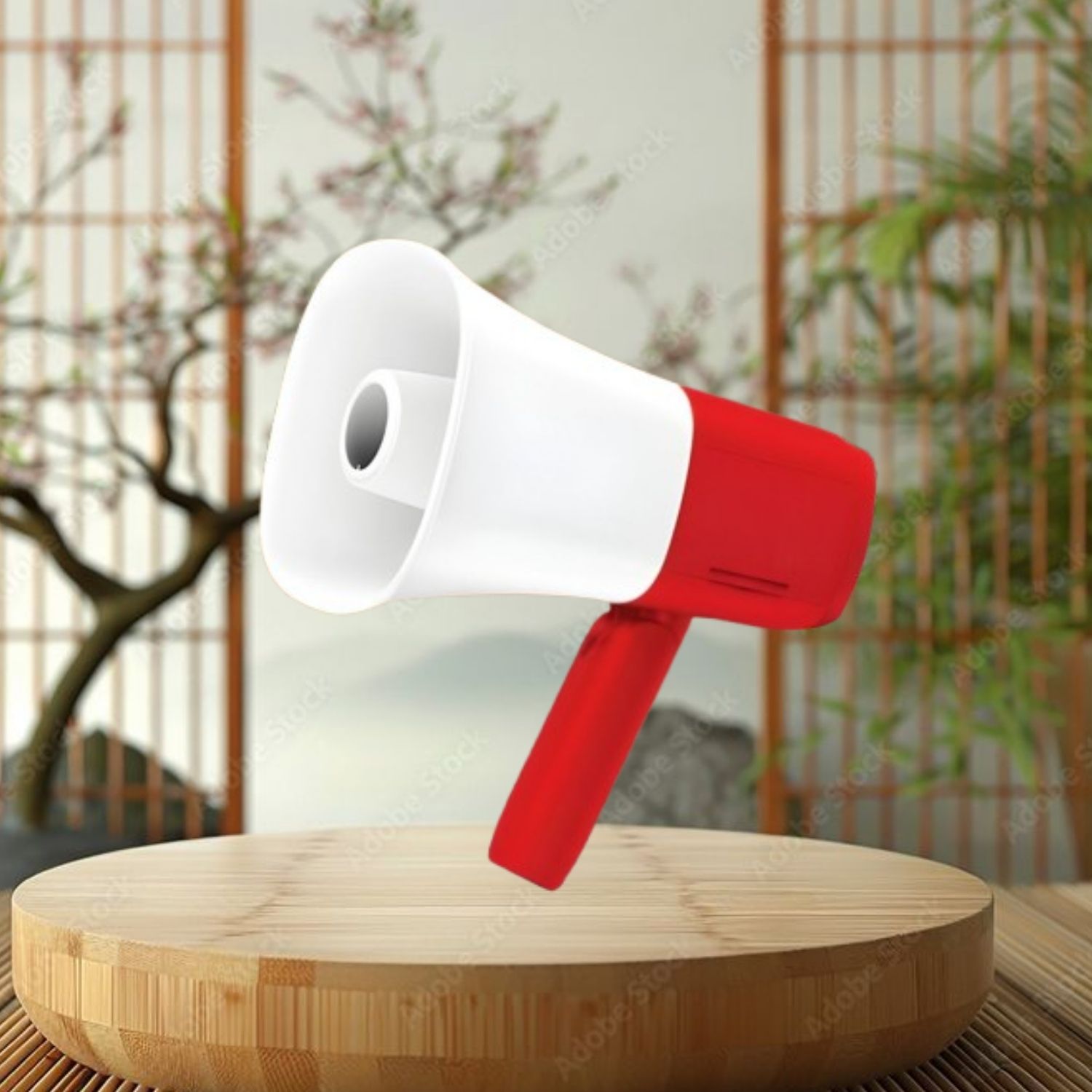 clairbell Handheld Megaphone with Siren, Microphone & Rechargeable for Outdoor EventsA325 Portable (Bhopu Speaker)Horn Voice Multiple Sirens Rechargeable Dual BatteryJ325 Outdoor PA System-picture-39