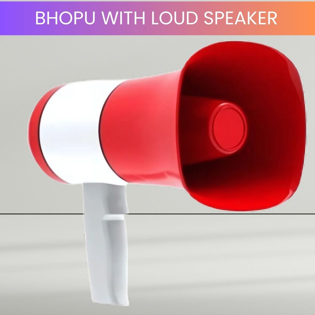 clairbell Bhopu Portable Megaphone, Siren Loudspeaker Function & Long Battery LifeXT277 Bhopu Portable Megaphone, Siren Loudspeaker Function & Long Battery LifeXI277 Outdoor PA System-picture-29