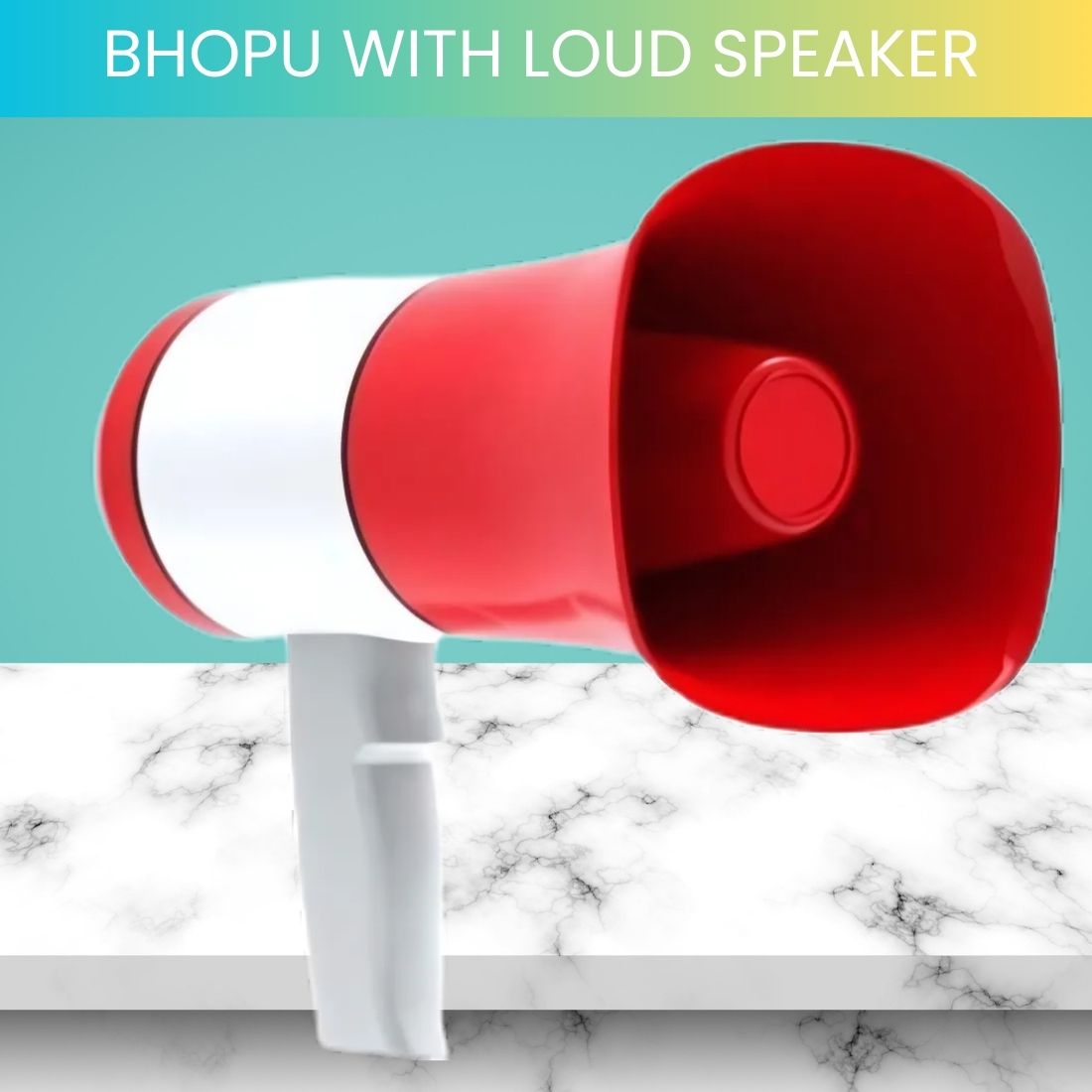 clairbell Bhopu Portable Megaphone, Siren Loudspeaker Function & Long Battery LifeCT28 Bhopu Portable Megaphone, Siren Loudspeaker Function & Long Battery LifeCI28 Outdoor PA System-picture-15