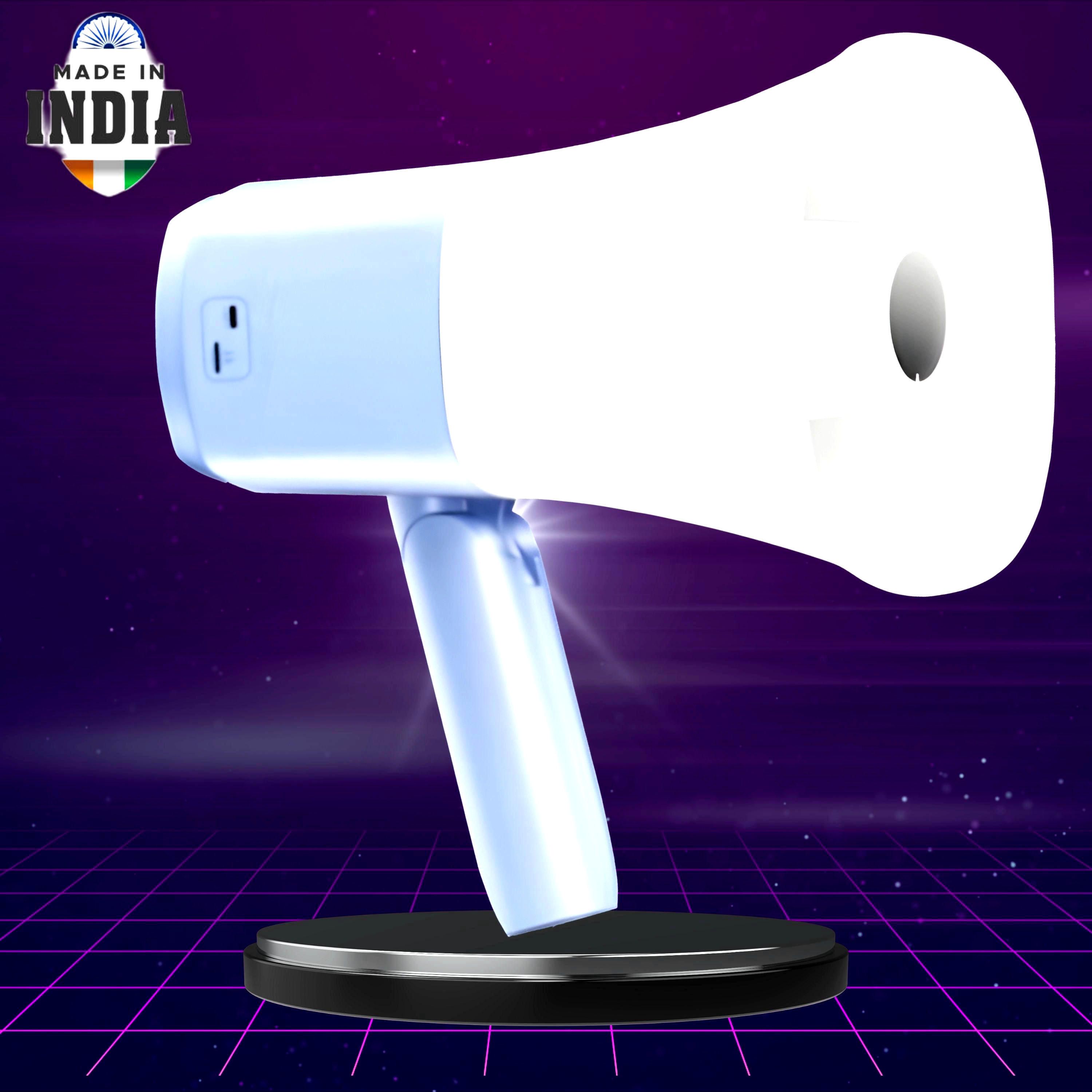 v377 KING BHOPU MEGAPHONE - Loud & Clear, Stylish with USB, TF,Record,Chargeable Indoor, Outdoor PA System-image-28