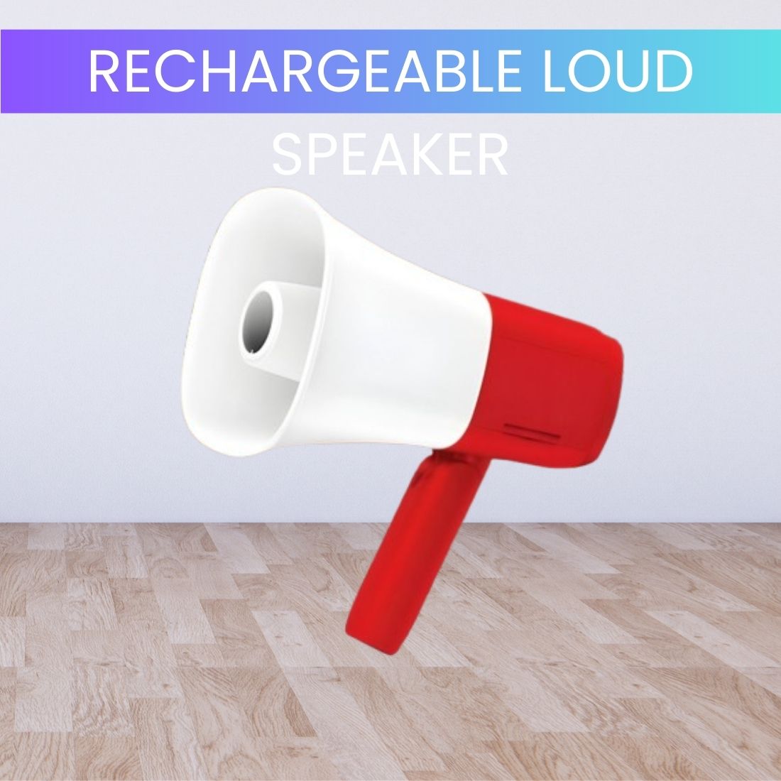King Bhopu Megaphone Siren Loudspeaker Music Function With Adjustable HandleS347 King Bhopu Megaphone Siren Loudspeaker Music Function With Adjustable HandleP347 Outdoor PA System-image-15