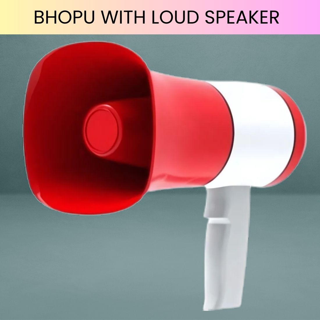 sacro Bhopu Portable Megaphone, Siren Loudspeaker Function & Long Battery LifeZT361 Bhopu Portable Megaphone, Siren Loudspeaker Function & Long Battery LifeZP361 Outdoor PA System-picture-49